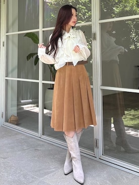 mikaさん（レディース・155cm）の秋コーディネート