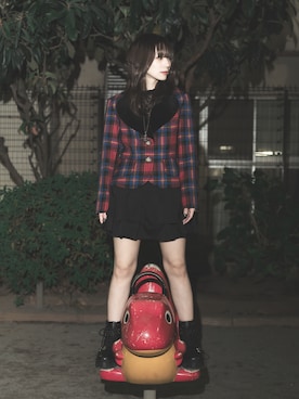 「アイテム（テーラードジャケット）」を使った、  まみゅーさん（レディース・153cm）の冬コーディネート