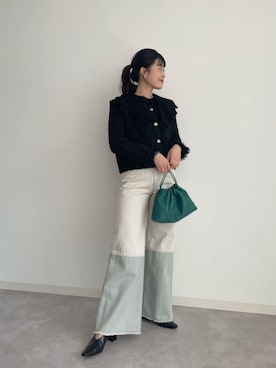 「UNITED ARROWS（ユナイテッドアローズ）のアイテム」を使った、林（hayashi）さん（レディース・163cm）の冬コーディネート