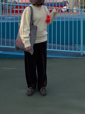 aさん（レディース・153cm）の冬コーディネート