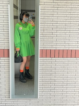 「ごきげんウィーク」｜「アイテム（ブーツ）」を使った、momyさん（レディース・159cm）の春コーディネート