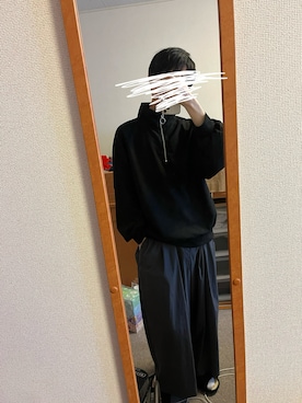 「LILL（リル）のアイテム（スウェット）」を使った、Yuseiさん（メンズ・172cm）の春コーディネート