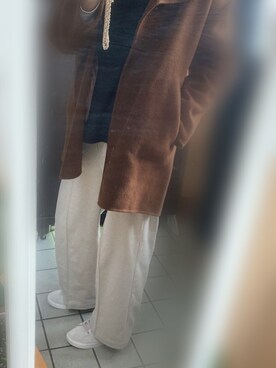 「green label relaxing（グリーンレーベルリラクシング）のアイテム（その他アウター）」を使った、oknnkr12101003さん（レディース・158cm）の冬コーディネート