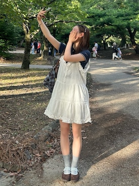 「STANDOIL（スタンドオイル）のアイテム」を使った、Kiyoさん（レディース・156cm）の夏コーディネート