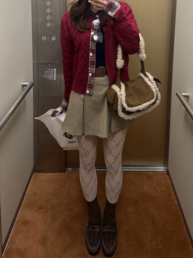 「Cider（Cider）のアイテム」を使った、Kiyoさん（レディース・156cm）の春コーディネート