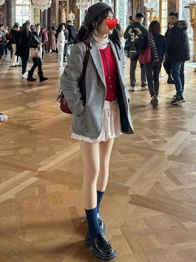 Kiyoさん（レディース・156cm）の冬コーディネート