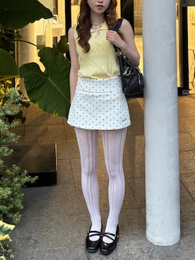 「アイテム（フレグランス）」を使った、Kiyoさん（レディース・156cm）の夏コーディネート