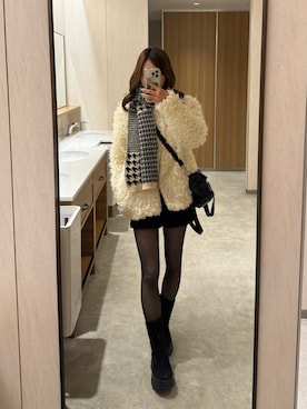 Kiyoさん(レディース・156cm)の冬コーディネート