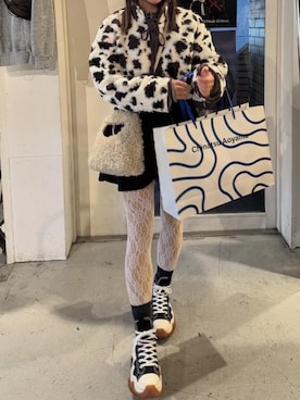 Kiyoさん（レディース・156cm）の冬コーディネート