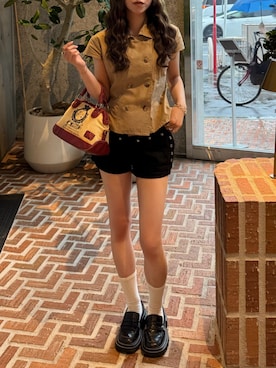 「WEARピックアップ」｜Kiyoさん（レディース・156cm）の秋コーディネート