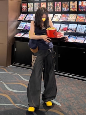 「COACH（コーチ）のアイテム（バッグ）」を使った、Kiyoさん（レディース・156cm）の春コーディネート
