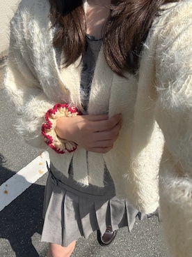 「mellowneon（メロウネオン）のアイテム」を使った、Kiyoさん（レディース・156cm）の春コーディネート