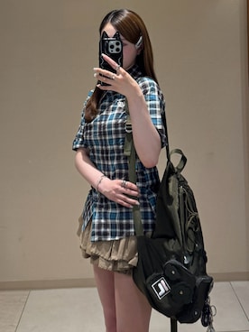 「PANDORA（パンドラ）のアイテム」を使った、Kiyoさん（レディース・156cm）の春コーディネート