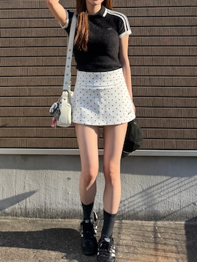 「ILLIGO（イリゴ）のアイテム」を使った、Kiyoさん（レディース・156cm）の夏コーディネート
