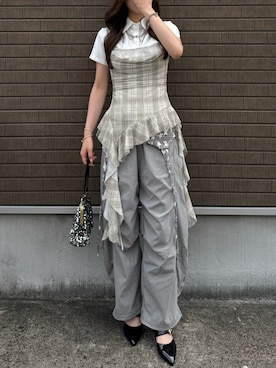 「CREATEs（クレイツ）のアイテム」を使った、Kiyoさん（レディース・156cm）の秋コーディネート
