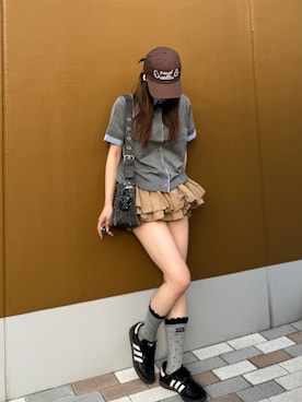 「センスオブプレイス」｜Kiyoさん（レディース・156cm）の夏コーディネート