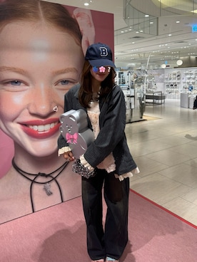 「Bibiy.（ビビィ）のアイテム」を使った、Kiyoさん（レディース・156cm）の冬コーディネート