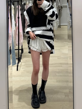 「neith.（ネイス）のアイテム」を使った、Kiyoさん（レディース・156cm）の春コーディネート
