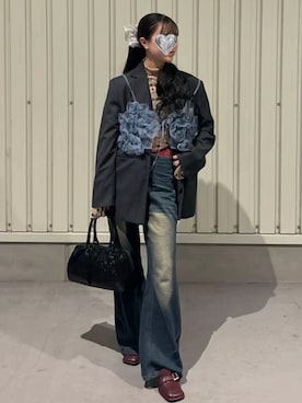 Kiyoさん（レディース・156cm）の春コーディネート