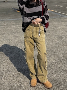 「WEGO（ウィゴー）のアイテム」を使った、Kiyoさん（レディース・156cm）の春コーディネート