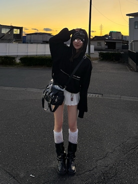 「HTH（エイチティーエイチ）のアイテム」を使った、Kiyoさん（レディース・156cm）の冬コーディネート