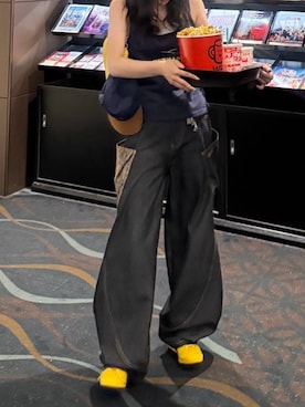 「COACH（コーチ）のアイテム」を使った、Kiyoさん（レディース・156cm）の春コーディネート