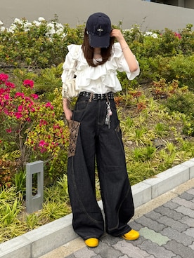 「Onitsuka Tiger（オニツカタイガー）のアイテム」を使った、Kiyoさん（レディース・156cm）の春コーディネート