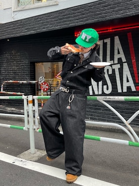 「アイテム（シューズ）」を使った、seseiyaiyaさん（メンズ・170cm）の秋コーディネート
