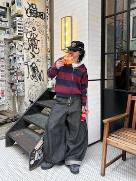 「アイテム（シューズ）」を使った、seseiyaiyaさん（メンズ・170cm）の秋コーディネート