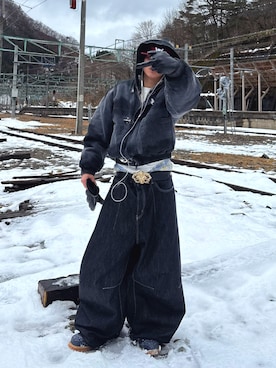 seseiyaiyaさん（メンズ・170cm）の冬コーディネート