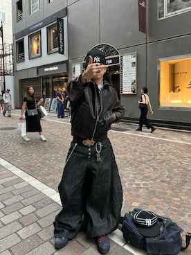 「アイテム（シューズ）」を使った、seseiyaiyaさん（メンズ・170cm）の秋コーディネート