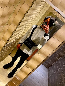 「A-COLD-WALL*（アコールドウォール）のアイテム」を使った、steeeeeeeeebさん（メンズ・179cm）の春コーディネート