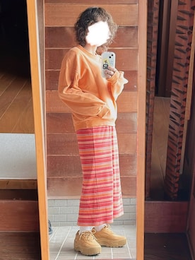 おちさん（レディース・155cm）の冬コーディネート