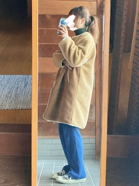 おちさん（レディース・155cm）の冬コーディネート