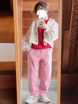 おちさん（レディース・155cm）の春コーディネート