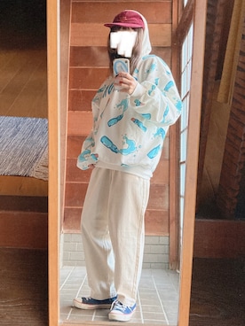 おちさん（レディース・155cm）の冬コーディネート