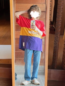 「Satellite（サテライト）のアイテム」を使った、おちさん（レディース・155cm）の秋コーディネート