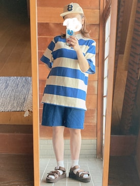おちさん(レディース・155cm)の夏コーディネート