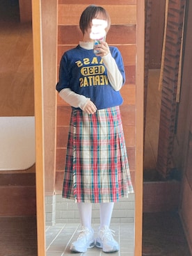 「COMME　CA COMMUNE（コムサコミューン）のアイテム」を使った、おちさん（レディース・155cm）の秋コーディネート