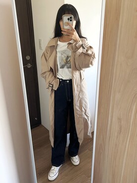 Suzuさん(レディース・160cm)の冬コーディネート