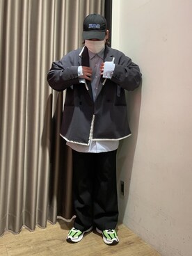 「24SS春の新作」｜EIJIさん（メンズ・173cm）の冬コーディネート