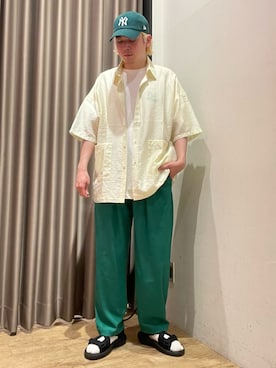 「re_k by JUNRED（レクバイジュンレッド）のアイテム」を使った、EIJIさん（メンズ・173cm）の春コーディネート