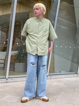 「デニムっていいよね」｜「アイテム（その他）」を使った、EIJIさん（メンズ・173cm）の夏コーディネート
