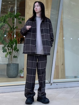 カズヤさん（メンズ・170cm）の秋コーディネート