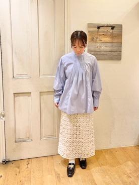 「Te chichi（テチチ）のアイテム（その他シューズ）」を使った、akiosuさん（レディース・153cm）の春コーディネート