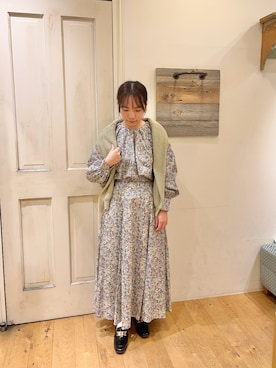 「Te chichi（テチチ）のアイテム（その他シューズ）」を使った、akiosuさん（レディース・153cm）の春コーディネート