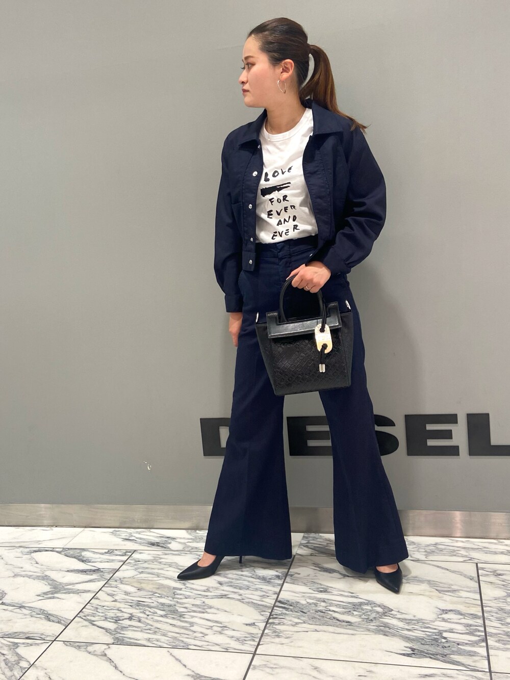 DIESEL - DIESEL ディーゼル デニムジャケット ジョグジーンズ レディース ストレッチ インディゴ 00SXZR 1631953425.jpg