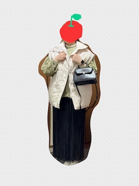 がさーさん（レディース・159cm）の冬コーディネート