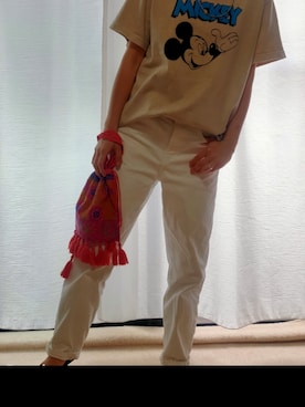 「SOULEIADO（ソレイアード）のアイテム」を使った、kaaan1201さん（レディース・153cm）の夏コーディネート