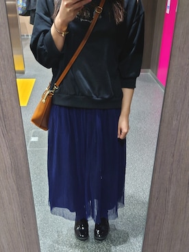 「Honeys（ハニーズ）のアイテム（その他シューズ）」を使った、yu,さん（レディース・151cm）の秋コーディネート